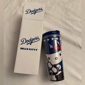 Hello Kitty Dodgers Travel Mug
